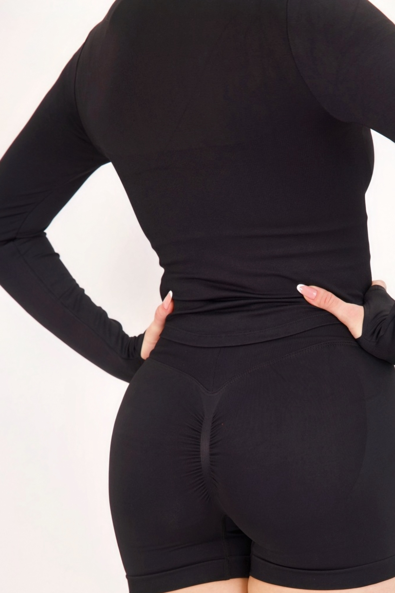 Sculpt Zip Jacket | Black