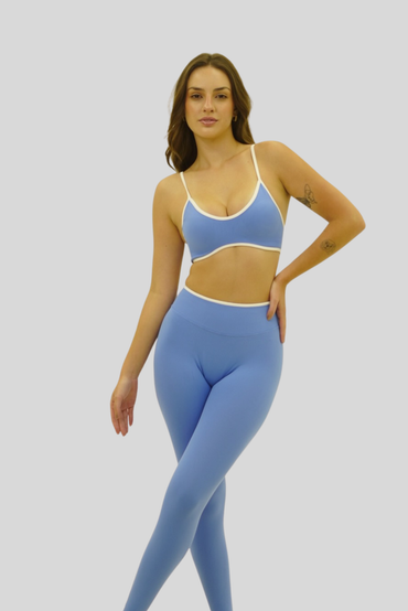 Ribbed Lift Leggings | Navy Blue