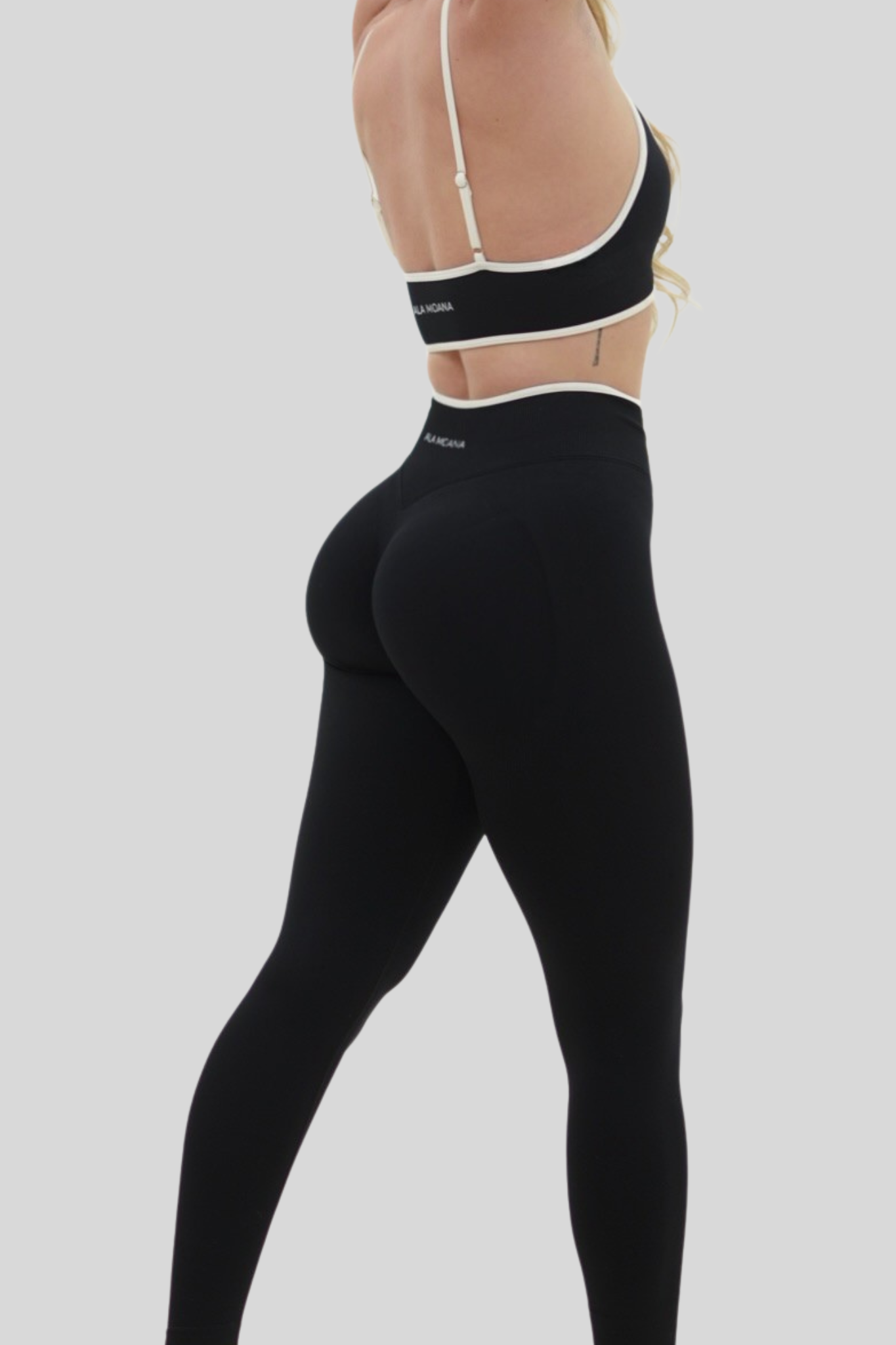 Ribbed Lift Leggings | Black