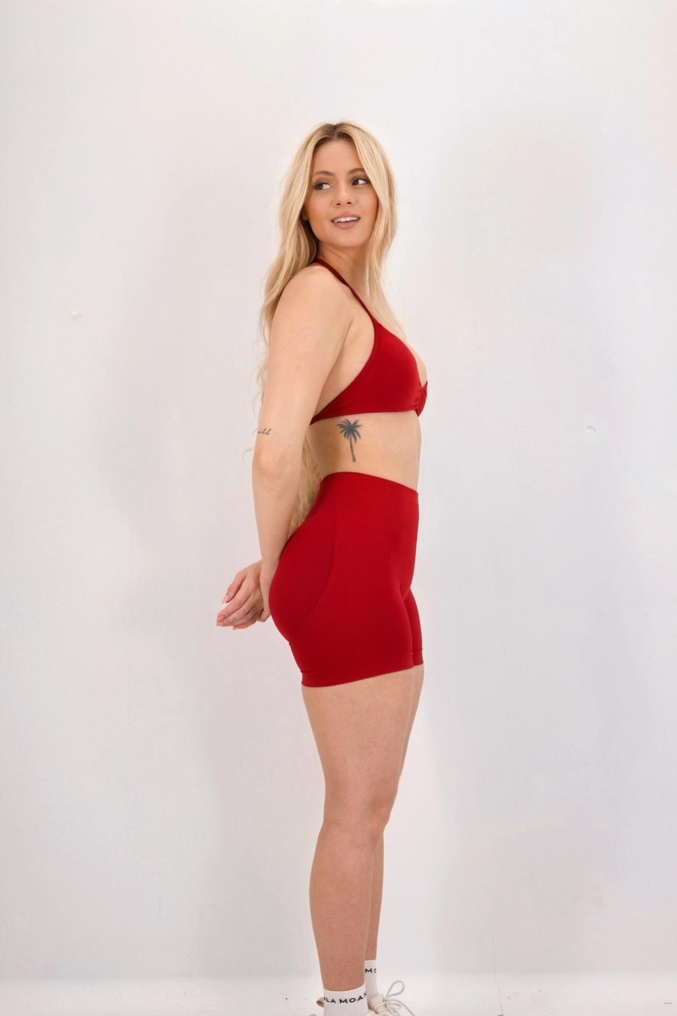 Sculpt Compression Shorts | Spicy Red (5296)