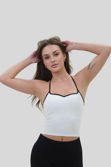 Outline Frame Tank | White