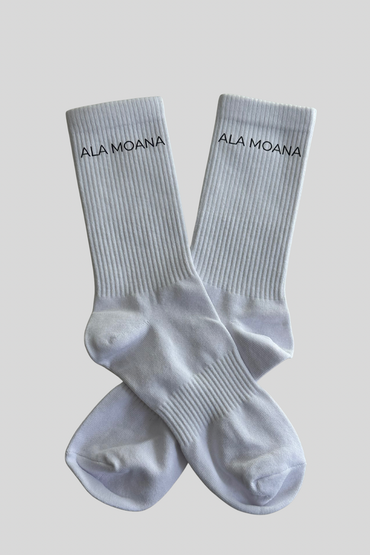 Ala Moana Socks | White