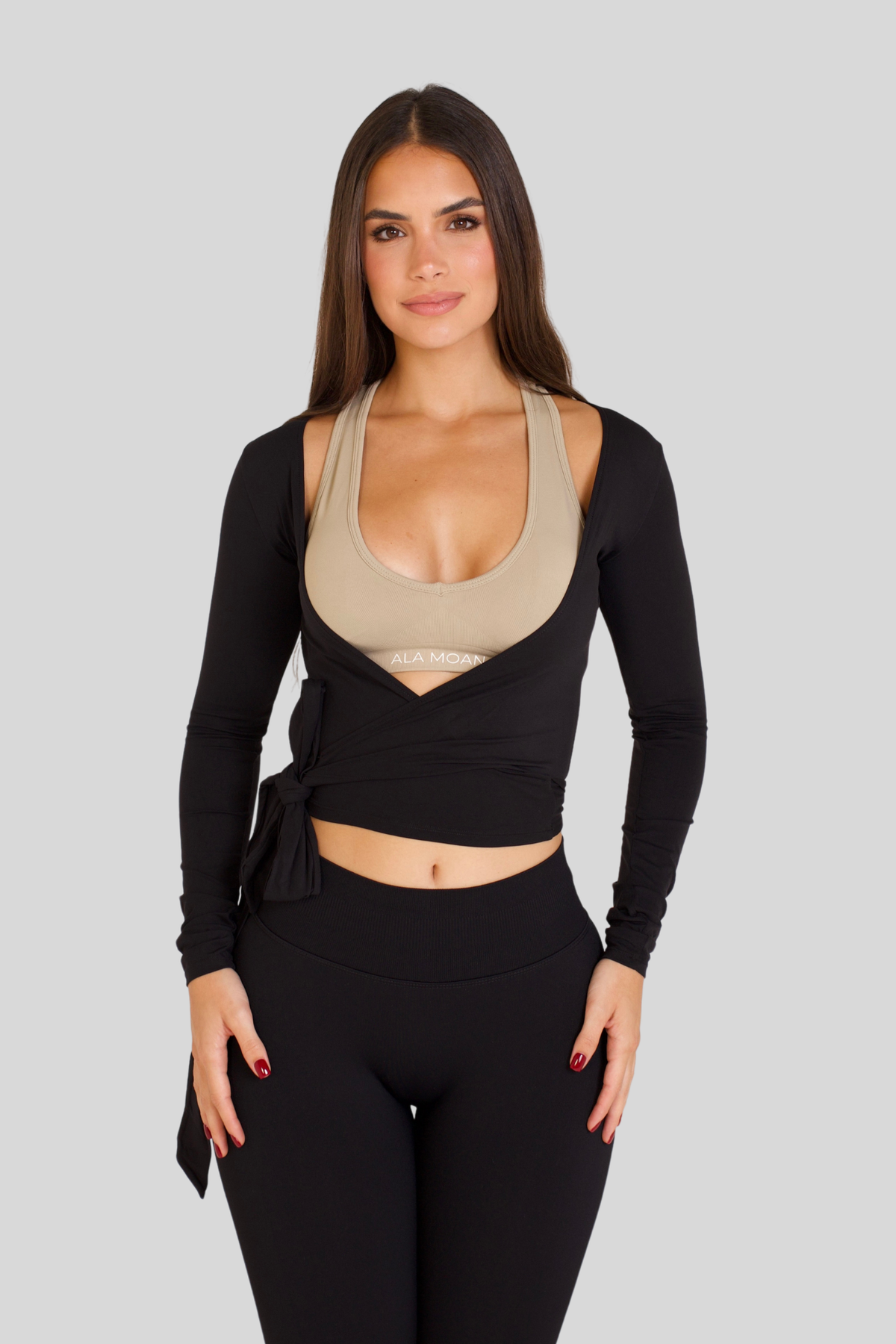 Aura Wrap Top