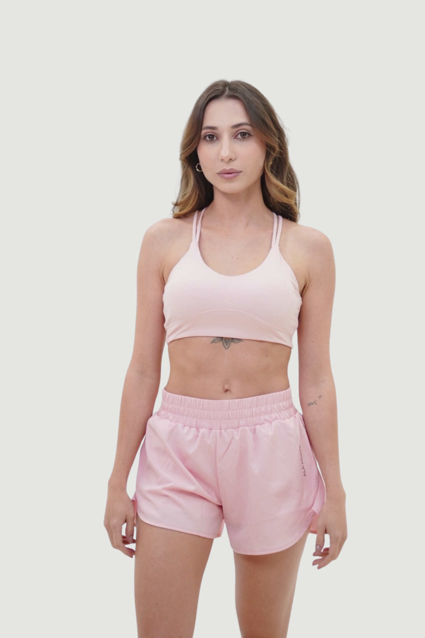 Elite Run Shorts | Baby Pink