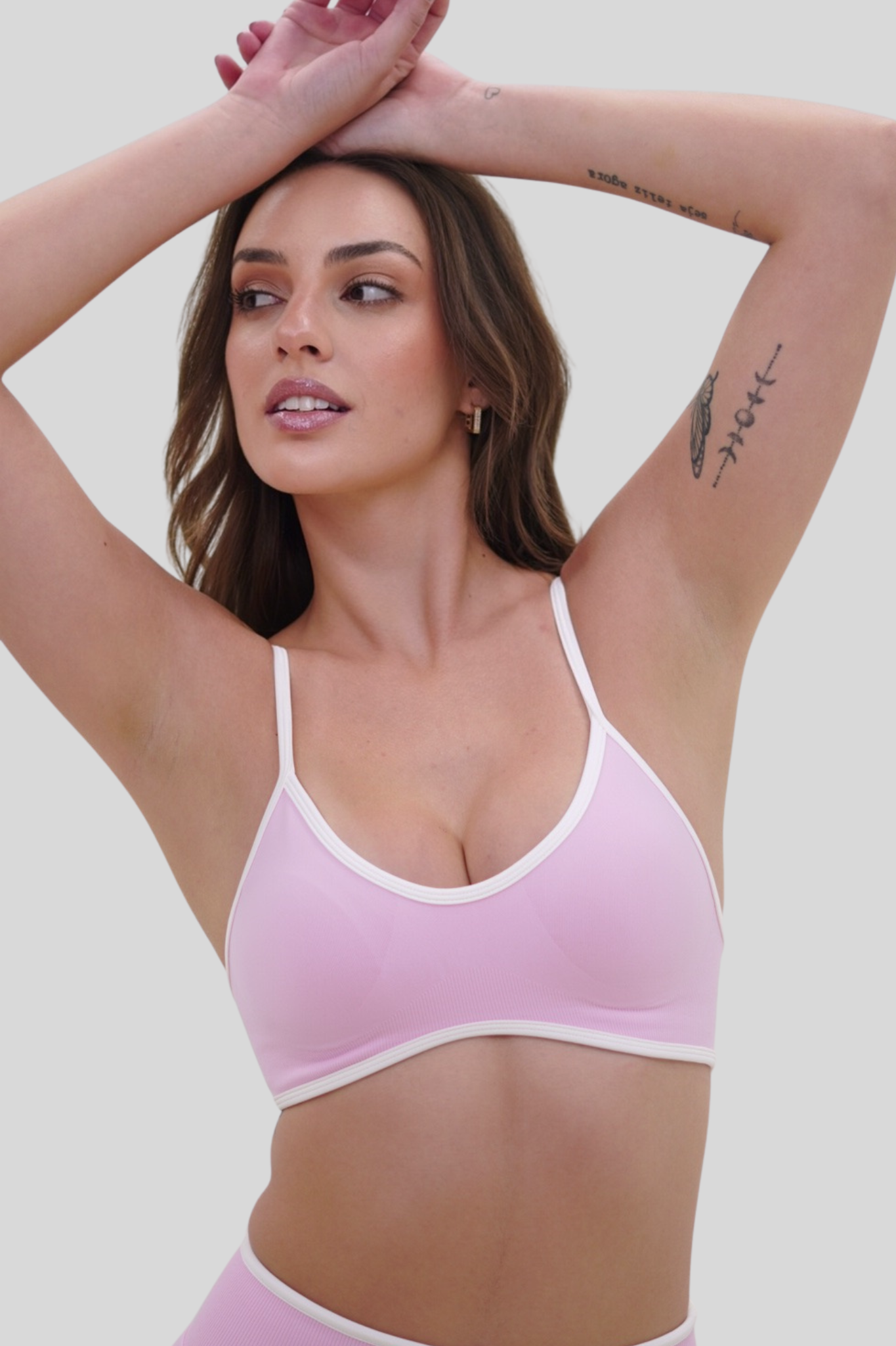 Contour Lift Top | Chalk Pink