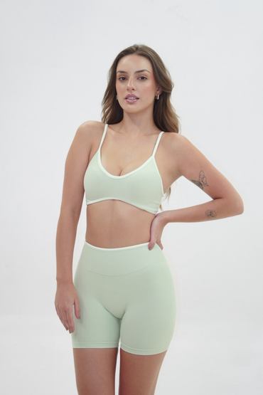 Ribbed Lift Shorts | Jelly Mint