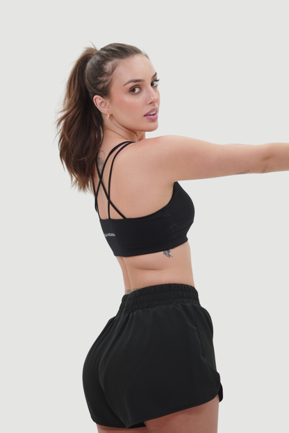 Elite Run Top | Black