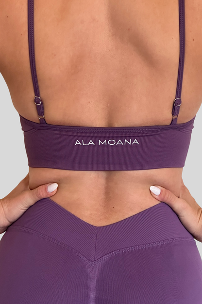 Sculpt V-back Set | Violet Purple
