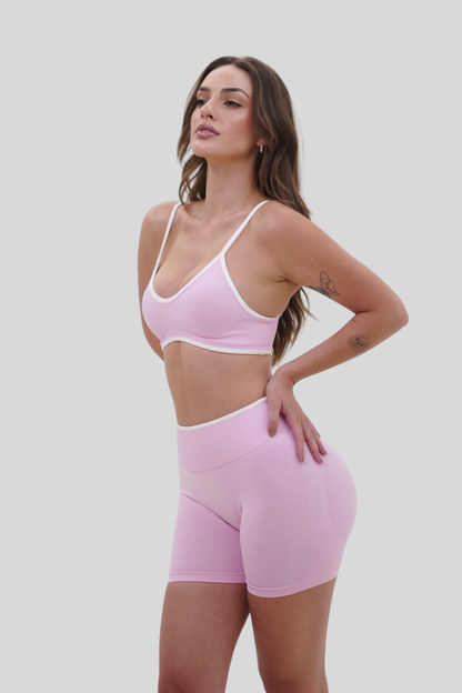 Contour Lift Top | Chalk Pink