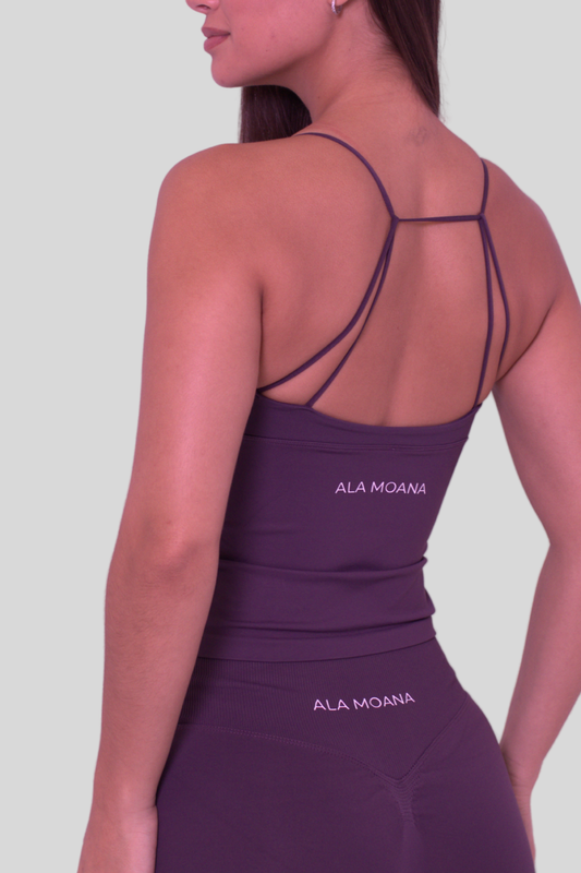 Signature Sculpt Tank — Dusk Purple