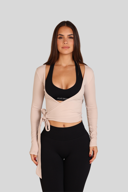 Aura Wrap Top