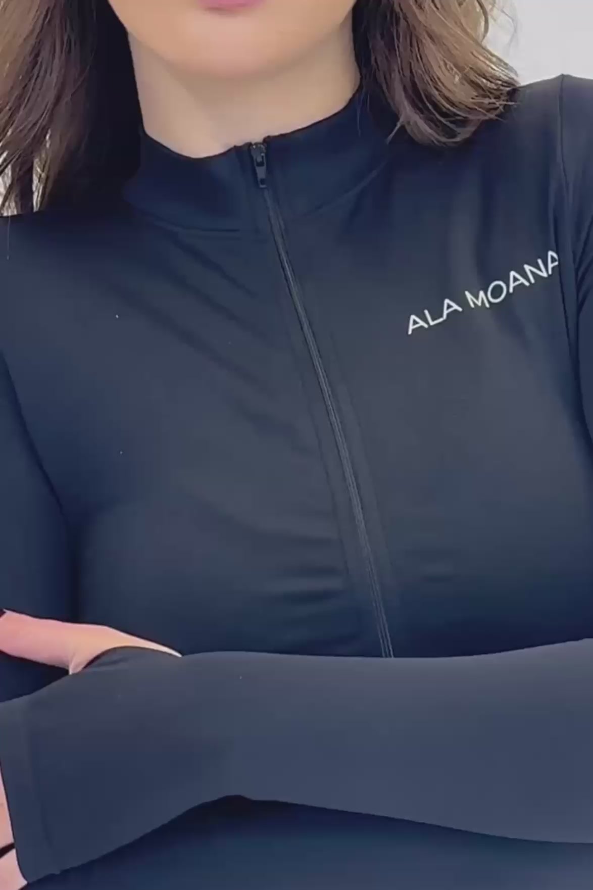 Sculpt Zip Jacket | Black – Ala Moana