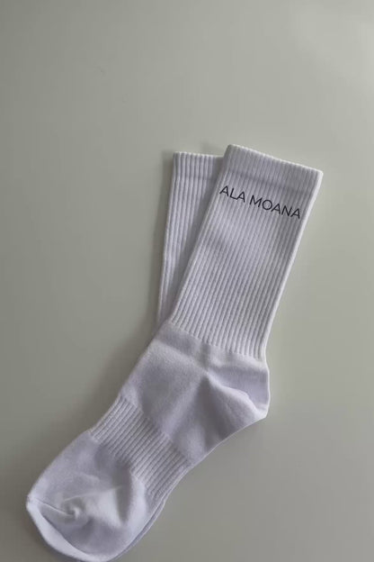 Ala Moana Socks | White